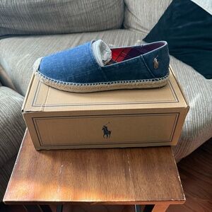Polo by Ralph Lauren Denim Espadrilles with Logo